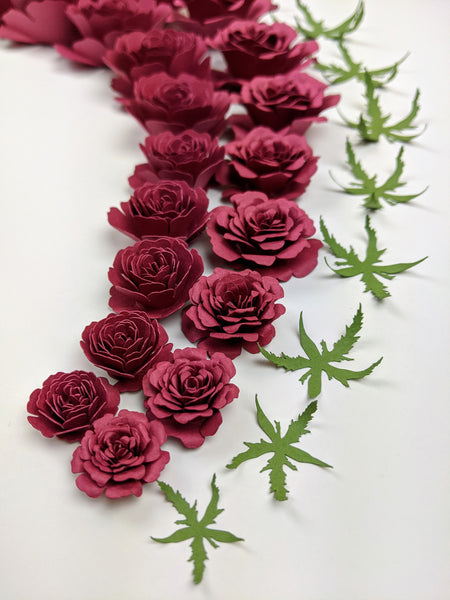 Rolled Rose Paper Flower SVG | Digital File for Cricut & Silhouette